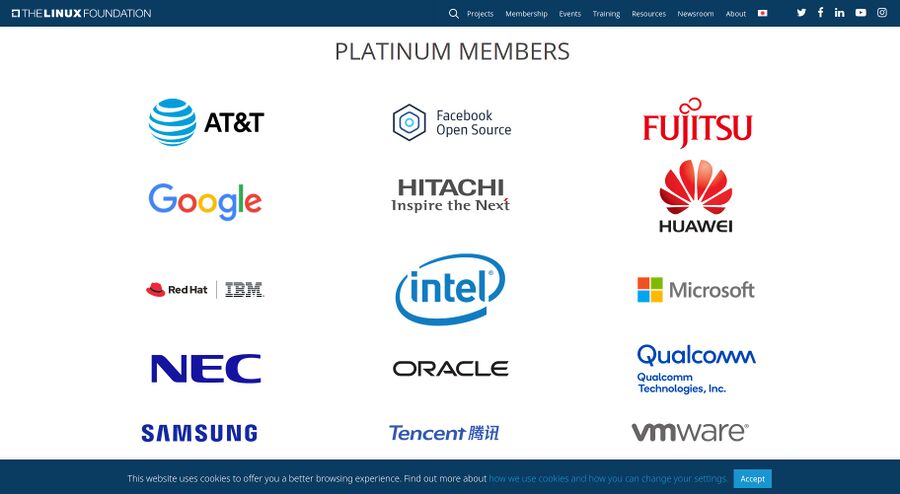 The linux foundation platinum members.jpg
