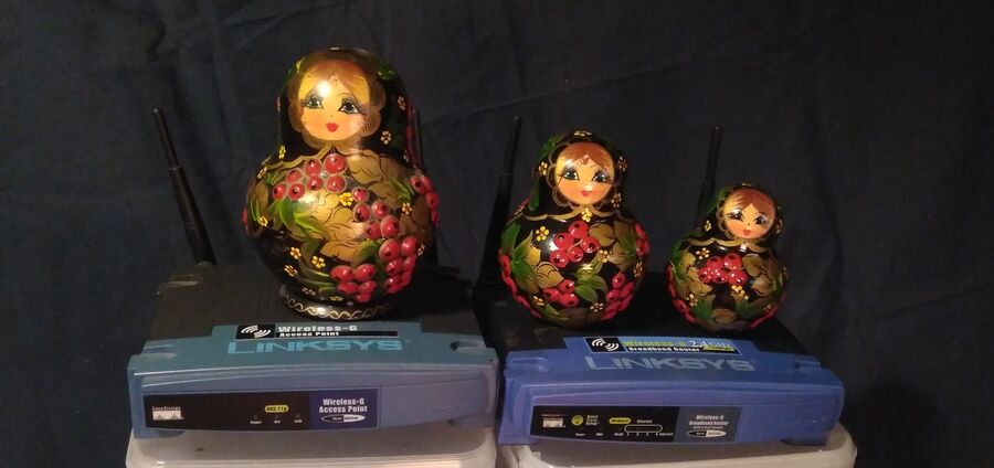 Routers with russian dolls on top.jpg