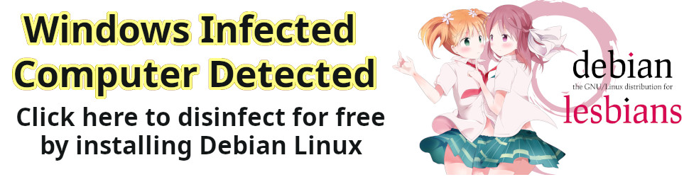 Disinfect your Windows infected machine by Installing Debian