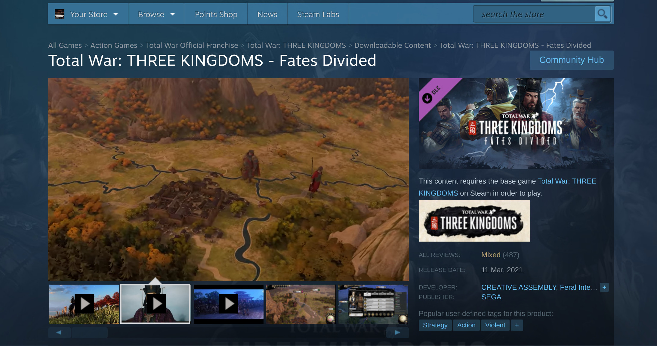 Total War: THREE KINGDOMS on Steam