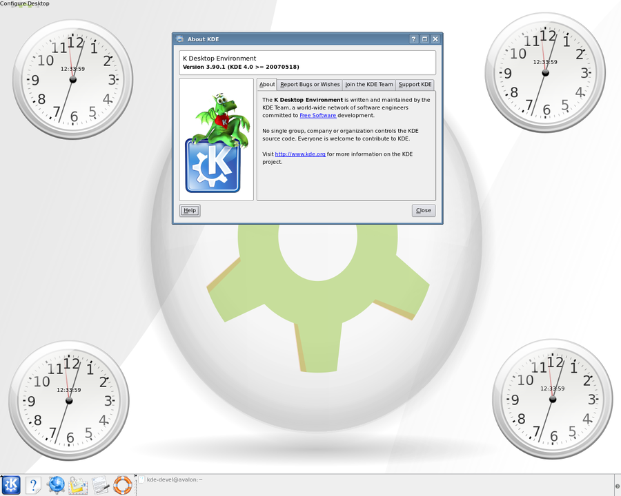 Clock - KDE Applications