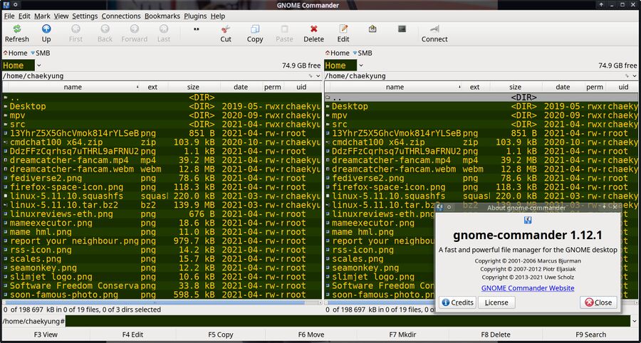 GNOME Commander 1.12.1.jpg