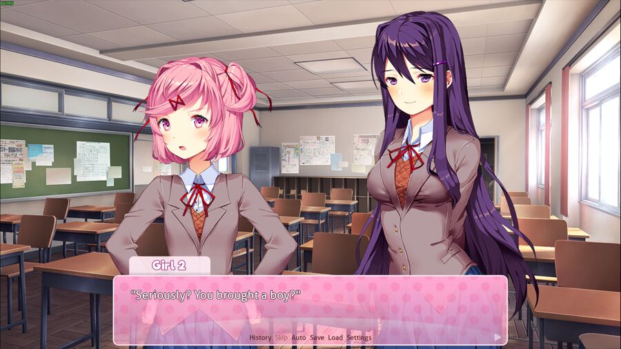 Doki Doki Literature Club - girl-2 why did you bring a boy.jpg